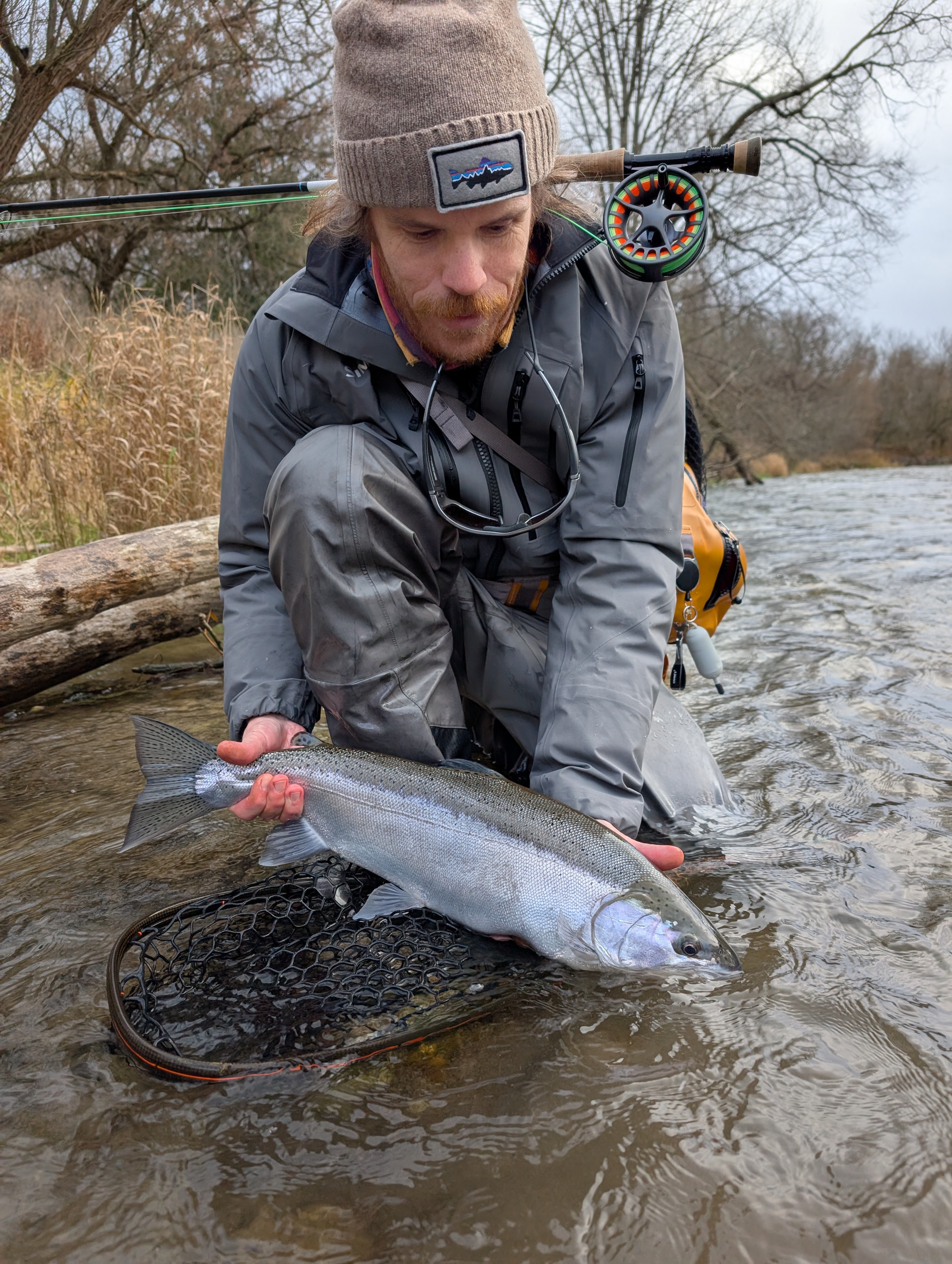 Portrait de Tristan, guide de pêche à la mouche